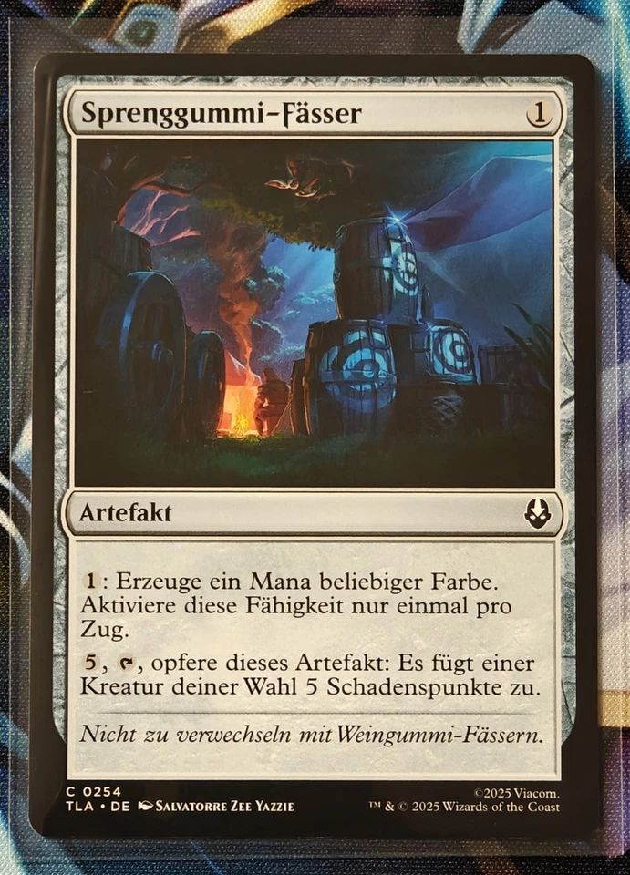 Sprenggummi-Fässer TLA-254 - Common - NM - Deutsch - MTG - Avatar - Bild 1 von 1