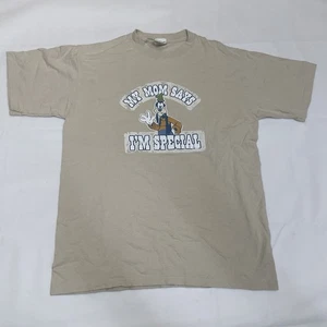 Disney Goofy T-Shirt My Mom Says I'm Special Khaki Tee Gr. M - Bild 1 von 12