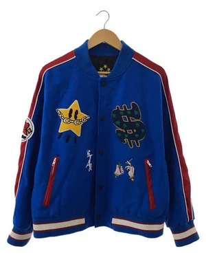 Chaqueta de estadio MAISON ESMERALDA poliéster AZUL Foto 1 de 4