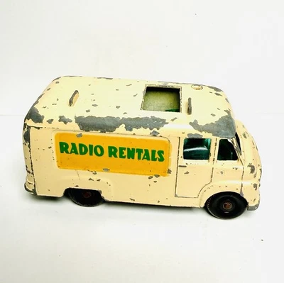 Matchbox Lesney #62 TV Service Van - Aluguel de rádio 1964 brinquedo van vintage - Imagem 1 de 4