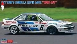 HASEGAWA 1/24  FET TOM S TOYOTA COROLLA LEVIN AE92 1989 JTC - Immagine 1 di 2