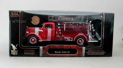 1:24 Yat Ming Signature Series 1938 Mack Type 75 Fire Truck - Image 1 of 3