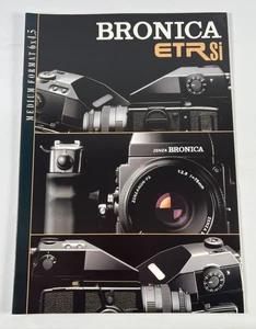 Zenza Bronica ETRSi Camera Guide Booklet Brochure - Picture 1 of 7