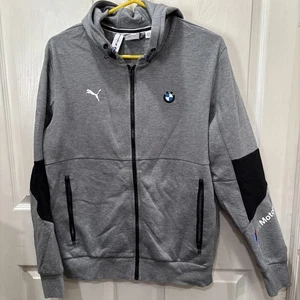 Puma BMW Motorsport Zip Up Sweatshirt mit Kapuze Gr. Medium - Bild 1 von 10