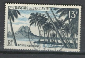 OCEANA  FRENCH COLONIES AFRICA PAYSAGE TREES USED AIR MAIL STAMP  LOT(FRCL 916) - Picture 1 of 1