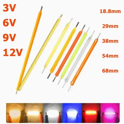 LED COB Filament Individual DIY Loose Part Candle Light Lamp Source 3V 6V 9V 12V - Image 1 of 4