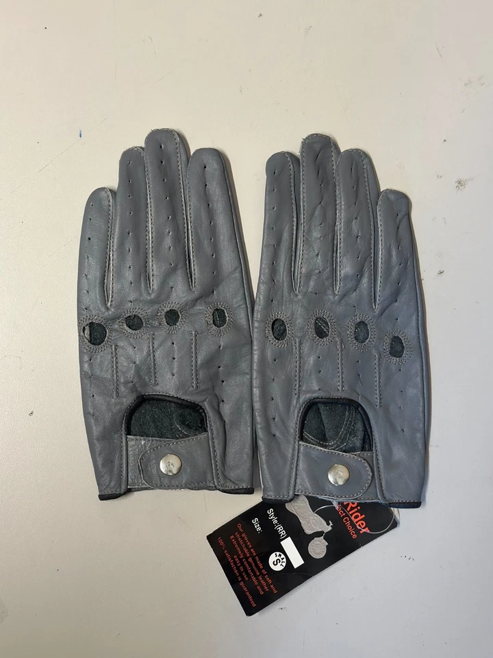 Nuevos guantes de conducción de cuero para hombre con defectos cosméticos Foto 1 de 1