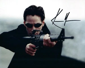 Keanu Reeves signed 8x10 Bild handsigniertes Foto mit COA - Bild 1 von 1