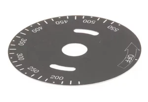 Vulcan Hart Dial Plate, 550F, Griddle Thermostat, 00-498037-0000A - OEM - Bild 1 von 1