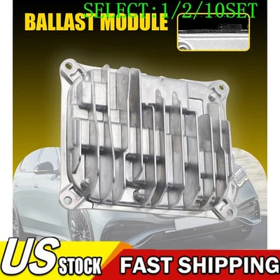 LED Headlight Ballast Control Module For Mercedes Benz E300 E350 E400 14-16 1~10 - Image 1 of 4