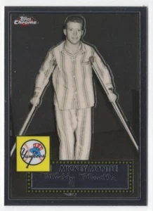 2007 Topps Chrome Mickey Mantle Story Mickey Mantle New York Yankees #MMS11 - Picture 1 of 2