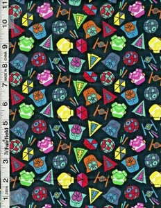 Black Star Wars Toss by Camelot Fabrics bty - Picture 1 of 1