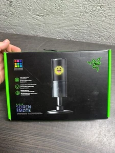 RAZER SEIREN EMOTE Streaming Microphone With 8-bit Emoticon LED Display (Black) - Picture 1 of 2