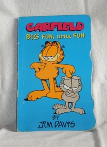 Garfield Big Fun Little Fun 2002 Brettbuch von Jim Davis #2 lustiges Gesicht Odie - Bild 1 von 4
