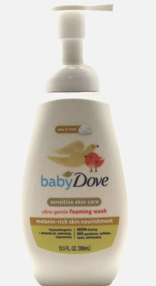 Baby Dove Baby Wash lavado espumoso rico en melanina nutrición para la piel/13,5 OZ Foto 1 de 2