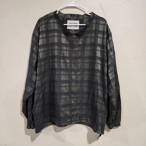 Vtg Delong Pullover Windbreaker. Golf Pullover Size XL. - Picture 1 of 8