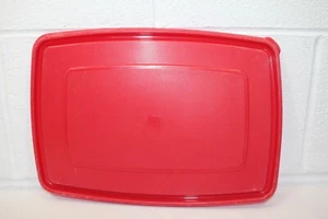 Rubbermaid Servin Saver #7 Rectangle RED Replacement Lid Seal 0005 Tight Fit! - Picture 1 of 12