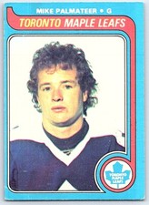 1979-80 O-Pee-Chee Mike Palmateer Toronto Maple Leafs #197