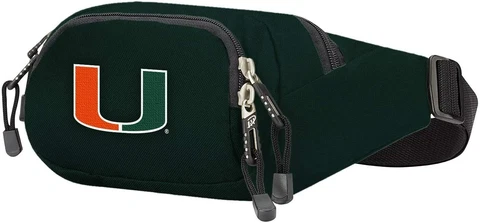 Miami Hurricanes NCAA North West Adult Unisex Fanny Pack Team Color New Cover