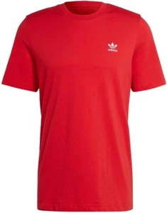 Camiseta Adidas Originales Mediana Para Hombre Trefoil Essentials en Mejor Escarlata - Imagen 1 de 4