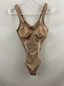 Marilyn Monroe Womens Intimates Nude Underwire Size 2x Sexy Body Shaper Slip - Picture 1 of 7
