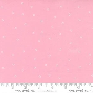 Moda  Sew Wonderful Lovely Pink 25117 2 100% Quilt Cotton Fabric 45" BTY - Picture 1 of 1