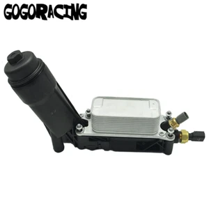 Engine Oil Cooler Filter Housing For 11-13 Jeep Dodge Chrysler 3.6L V6 5184294AE - Picture 1 of 8