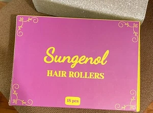 Sungenol Self Grip Hair Roller Set, 18 Pcs Volumizing Hair Rollers - Picture 1 of 5