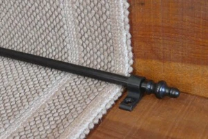 Stair Rod,Runner Rods,3/8'' Stair Carpet,Hardware Set,Stairway Rug Holder - Picture 1 of 8