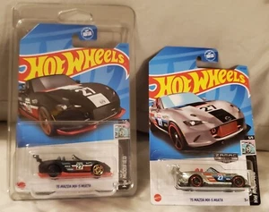 Rare 2023 Hot Wheels 15' Mazda Miata MX-5 ERROR & Bonus Zamac - Picture 1 of 8