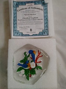Bradford Exchange Splendid Bluebirds - Bild 1 von 1
