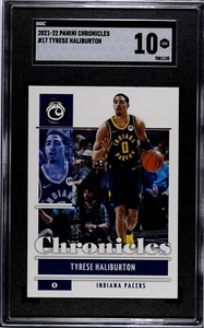 2021-22 Panini Chronicles Basketball Tyrese Haliburton Indiana Pacers SGC 10 - Picture 1 of 2