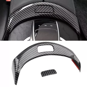 Fit For Benz C W205 Center Console Armrest Storage Box Button Cover Trim New!!! - Picture 1 of 24