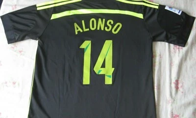 Camiseta Shirt Trikot ESPAÑA Spain Adidas 14 ALONSO Season Brazil 2014 Size XL - Imagen 1 de 4