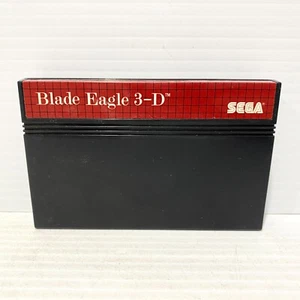 Blade Eagle 3-D - Cartridge Only - Sega Master System - Tested - Free Postage - Picture 1 of 3
