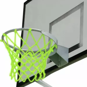 Luminous Basketball Net Durable Universal Mesh Green Replacement Ball Hoop Nets - Picture 1 of 12