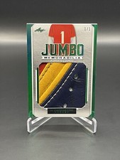 2022-23 Leaf Roberto Luongo EMERALD In The Game Used 1/1 JUMBO Patch Panthers