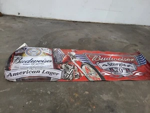 Budweiser Sturgis Motorcycle Rally Large 4'x20' Vinyl Banner set of 3 - Picture 1 of 8