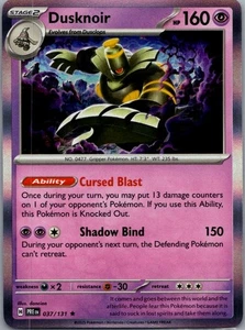 Dusknoir Rara SV: Evoluzioni Prismatiche 037/131 quasi nuova - Foto 1 di 2