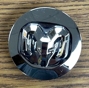 2 1/2" Dodge Ram 1500 Chrome Center Cap #6KF18SZ0AA single - Picture 1 of 1