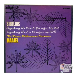 Sibelius Symphonies No 5 & 7 Vienna Phil. Maazel 7 1/2 IPS Reel Tape London - Picture 1 of 4