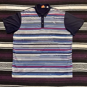 Puma Golf Performance Graphic Tech Polo Dry Cell Shirt Herren XXL Sport Lifestyle - Bild 1 von 8