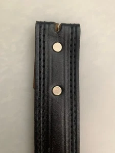 Double J Saddlery Gürtel Größe 34 schwarz genäht Harness Leder USA schön! - Bild 1 von 13