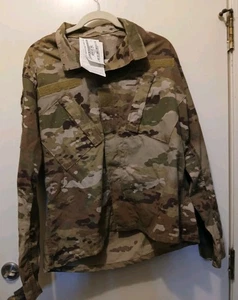 NWT US Army OCP FRACU Jacket Coat Multicam Medium Short FR NWTs - Picture 1 of 10