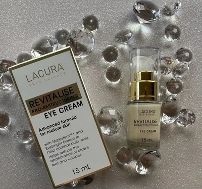 Lacura Revitalise Pro-Restructuring Eye Cream  Mature Skin 15ml Age 50+ Sale!!! - image 1 of 3