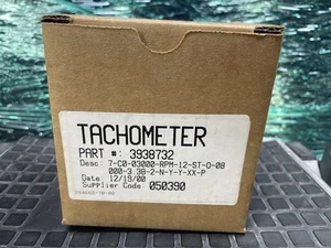 Vintage New Old Stock Volvo Truck Tachometer. Part #3938732 - Picture 1 of 6