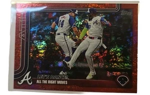 Atlanta Braves "Let's Dance" rojo brillo 1/5 - Imagen 1 de 3