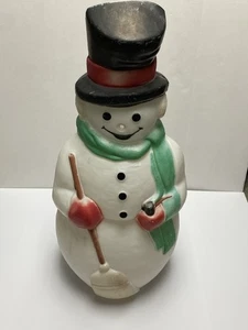 Vintage Empire 36” Frosty the Snowman NO NOSE Needs Light Christmas Blow Mold - Picture 1 of 6
