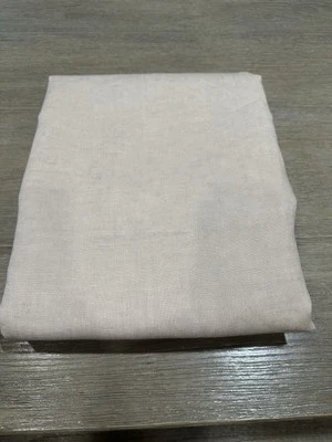 West Elm European Flax linen Pole Pocket 48x84 ONE PANEL Sandalwood - Image 1 of 2