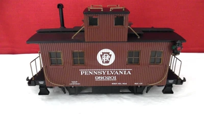 Aristo-Craft PENNSYLVANIA BOBBER CABOOSE #980201 (зерно деревянных сторон) масштаб G, винтажный - Изображение 1 из 4